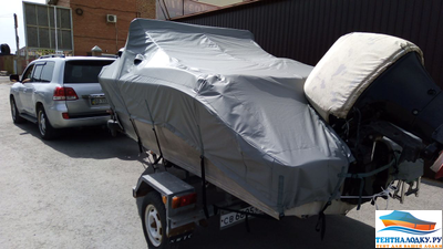 Тент на лодку КОРВЕТ 500 фиш