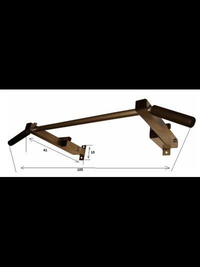 Турник настенный складной  (турник в профиле)