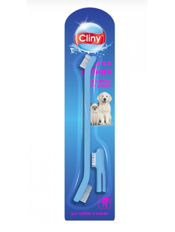 Зубная щетка + массажер для десен Cliny