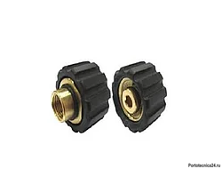 Гайка для профессионального KARCHER HD и HDS, М22внут-1/4внут, 400bar, латунь