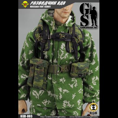 Разведчик ВДВ - коллекционная фигурка 1/6 KGB-003 Russian VDV Scout - KGB Hobby