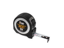 Рулетка строительная РС-01-3х19 серия ПРОФИ 2-го класса точности с кнопкой временной фиксацци, переключателем постоянной фиксации