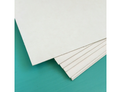Пивной картон белый, 1,0 мм  (25*25 см)