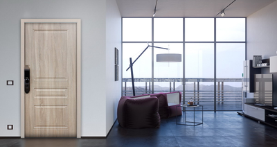 Стальная дверь   Mix. Заказная модель.