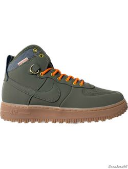 Nike Air Force 1 Mid 07 lV 8 (с Мехом) Black/Черные Унисекс