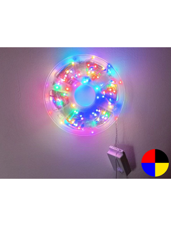 Гирлянда светодиодная #86 "Бухта/ нить" с контроллером цвет: мультиколор, 50м.