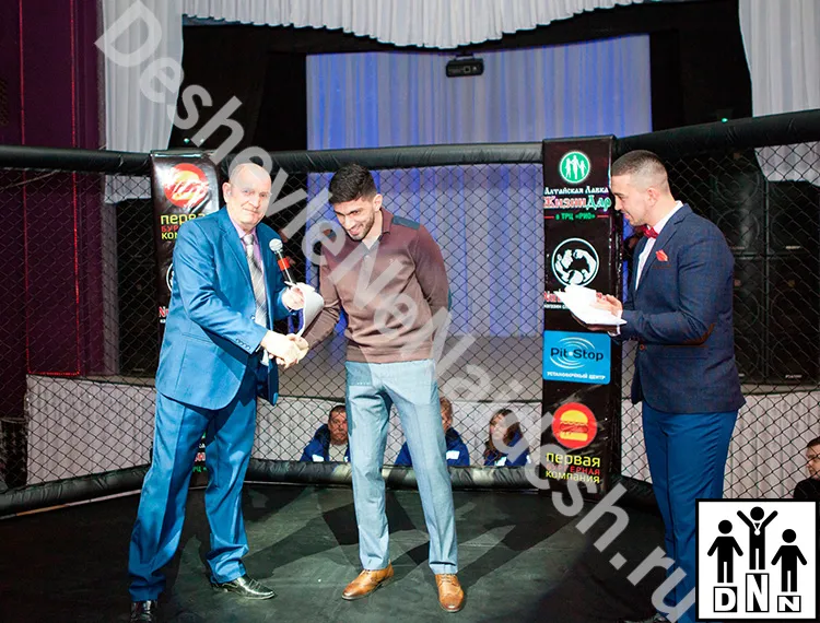 Октагон. турнир Grad-5. Бои без правил Восьмиугольник 21