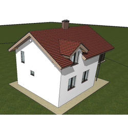 Двухэтажный дом с тремя спальнями 81м² (S54)