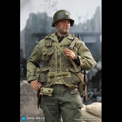 КАПИТАН ДЖОН МИЛЛЕР (СПАСТИ РЯДОВОГО РАЙАНА, ТОМ ХЭНКС) - ФИГУРКА 1/6 WWII US 2nd Ranger Battalion Series 3 Captain Miller (A80145) - DID