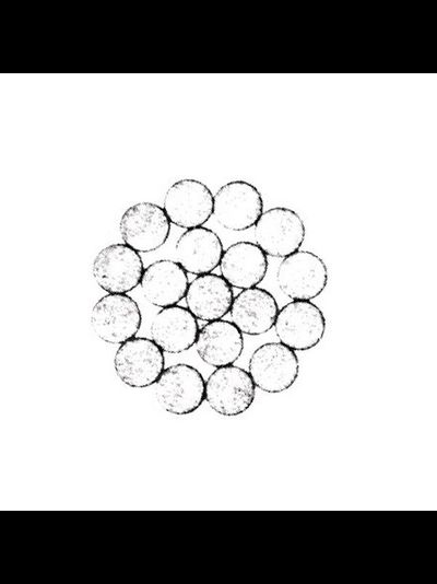 Трос Marine Quality 4019-5106 Ø4мм 1340кг 19-прядный из нержавеющей стали AISI316