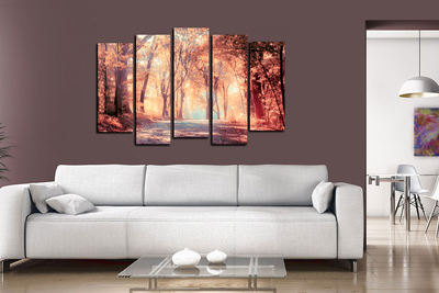 Модульная картина "Осенний день"