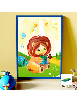 Постер «Львёнок» из детской коллекции