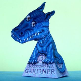 Gardner dragon, дракон гарднера, дракончик, иллюзия, игрушка, 3D  Illusion, Gardner, динозавр, t-rex
