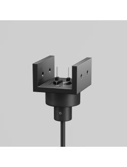 Уличный трековый подвесной светильник Focus Led Elasity IP 3000К 8Вт 38° черный, O-TR01-1-P-8WB3K, Maytoni