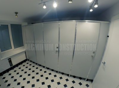 Сантехнические перегородки / однотонные /