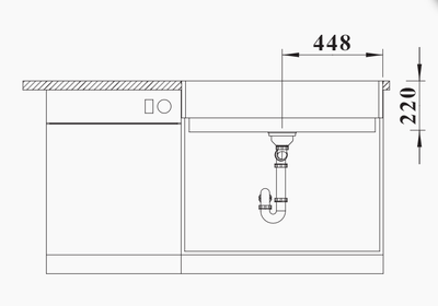 Мойка Blanco Vintera XL 9-UF, 526105