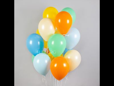 17 шаров без рисунка