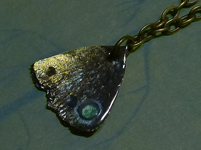 Серия кулонов ручной работы "Крылышки Феи Дождя"