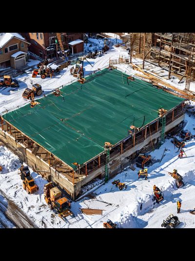 Тент Тарпаулин от дождя и солнца 3х5 м, 120 г/м2, шаг люверсов 0,5 м