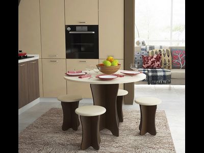 Обеденная группа Тип 6 Венге (Бонмебель)