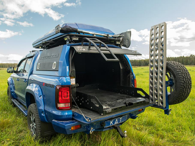 Выкатная платформа узкая KDT для среднеразмерных пикапов