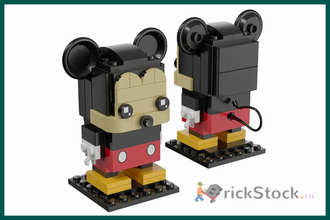 Lego mickey and minnie brickheadz top