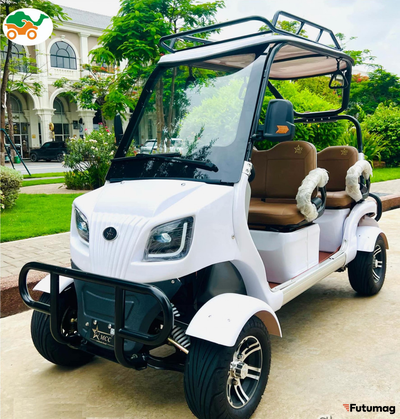 Гольфкар GreenCamel Сонора A40 New (4 seats 2500W 225/40-10' литые) белый