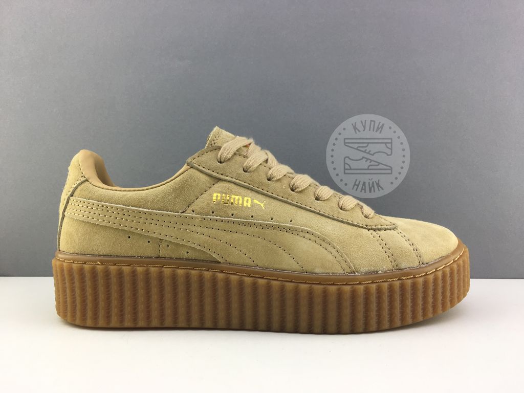 Купить кроссовки Puma Creeper by Rihanna белые бежевые в СПБ