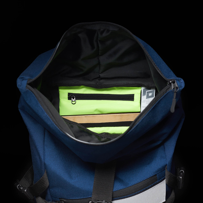 Рюкзак GO Technic Rolltop M Синий Флотский