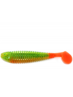 Приманка силиконовая Boroda Baits Shemaya 110 303-Green/FL/Orange