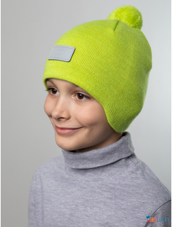 Шапка 24201-02 х/б подклад, салатовый 54-56