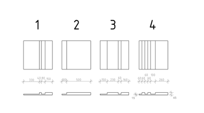 Гипсовая 3D панель "Цефей"
