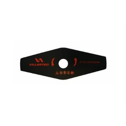 Нож 2-лопастной для мотокосы VILLARTEC 230мм*2мм*25.4мм
