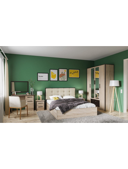 Спальный гарнитур Лирика вариант 5 (ТЭКС)