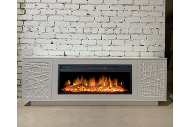 Линейный электрический камин Майами