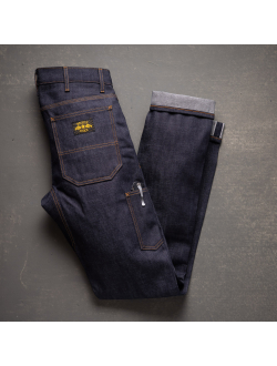 Джинсы =Brave Star= Die Hard Double Knee 14oz Hardline Japan Selvage Denim Jean