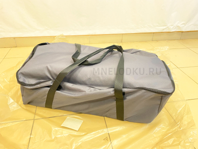 Надувная лодка Таймень LX-290 НД графит светло-серый сумка