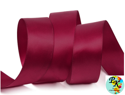 ЛЕНТА АТЛАСНАЯ БОРДОВАЯ 5 СМ, 25 ЯРД