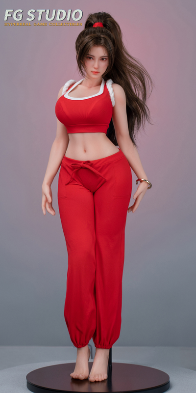 ПРЕДЗАКАЗ - Май Ширануи (серия King of Fighters) - Коллекционная ФИГУРКА 1/3 scale Battle Girl in Red (FG-007) - FG Studio ?ЦЕНА: 103400 РУБ.?