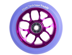 Купить колесо Tech Team Freddy (purple) 110 для трюковых самокатов в Иркутске