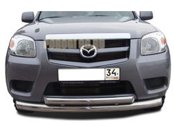 Защита переднего бампера d76/60 для Mazda BT 50 (2006)