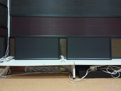 Спортивное табло RGB 370*690мм помещение