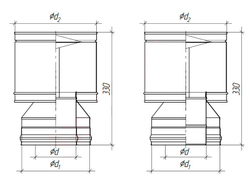 Оголовок-дефлектор 0.5мм d115/200