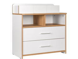 Комод  Вуди с надставкой с ящиками-шкатулкой