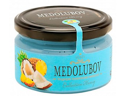 Крем-мёд Медолюбов c кедровым орехом 250мл