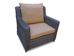 Кресло плетеное Sunstone из искусственного ротанга