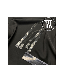 Бретели силиконовые (прозрачные рамки)