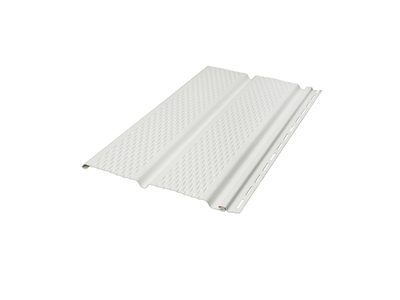 Соффит вентилируемый, цвет белый | NORDSITE