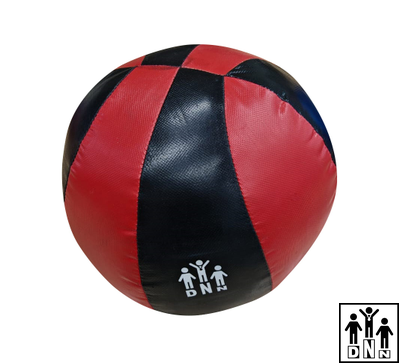 Мяч медбол 3кг из тента. Диаметр 21см DNN