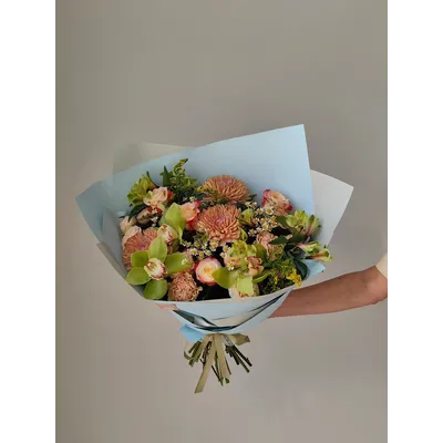 Букет цветов на 8 марта № 743